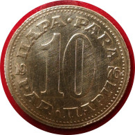 Monnaie Yougoslavie - 1976 - 10 Para - Joegoslavië