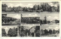 42150914 Arolsen Bad Schloss Vorhof Denkmal Fischhaus Kirche  Arolsen - Bad Arolsen