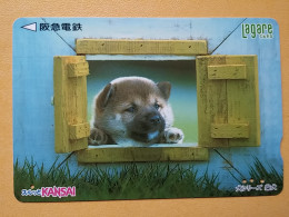 T-442 - JAPAN, Japon, Nipon, Carte Prepayee, Prepaid Card, Animal, Dog, Chien - Andere & Zonder Classificatie