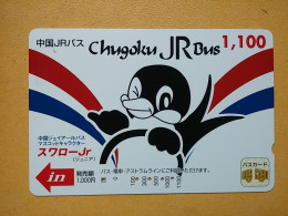 T-442 - JAPAN, Japon, Nipon, Carte Prepayee, Prepaid Card, Animal, Penguin - Otros & Sin Clasificación