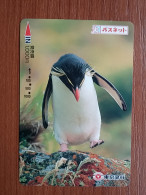 T-442 - JAPAN, Japon, Nipon, Carte Prepayee, Prepaid Card, Animal, Penguin - Altri & Non Classificati