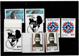 INDIA ,4 Pezzi Nuovi MNH ,ripetuti ,qualita Splendida - Unused Stamps