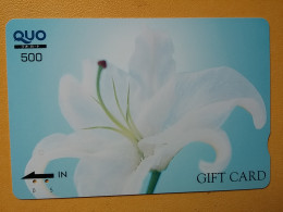 T-446 - JAPAN, Japon, Nipon, Carte Prepayee, Prepaid Card, FLOWER, FLEUR - Fleurs