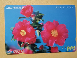 T-446 - JAPAN, Japon, Nipon, Carte Prepayee, Prepaid Card, FLOWER, FLEUR - Bloemen