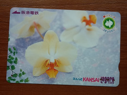 T-446 - JAPAN, Japon, Nipon, Carte Prepayee, Prepaid Card, FLOWER, FLEUR - Flowers