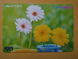 T-446 - JAPAN, Japon, Nipon, Carte Prepayee, Prepaid Card, FLOWER, FLEUR - Bloemen