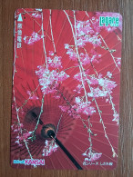 T-446 - JAPAN, Japon, Nipon, Carte Prepayee, Prepaid Card, FLOWER, FLEUR - Flores