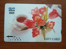 T-446 - JAPAN, Japon, Nipon, Carte Prepayee, Prepaid Card, FLOWER, FLEUR - Flores