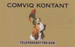 Sweden, COMVIQ KONTANT, GSM SIM 073- Dog - Suecia