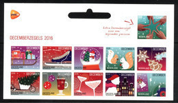Nederland NVPH 3474-84 Serie Decemberzegels 2016 Postfris MNH Netherlands Christmas - Ongebruikt