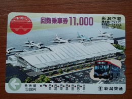 T-451 - JAPAN, Japon, Nipon, Carte Prepayee, Prepaid Card, Avion, Plane, Avio - Aviones