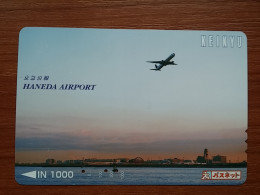 T-451 - JAPAN, Japon, Nipon, Carte Prepayee, Prepaid Card, Avion, Plane, Avio - Aerei