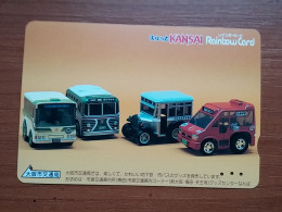 T-451 - JAPAN, Japon, Nipon, Carte Prepayee, Prepaid Card, Bus, Autobus - Automobili