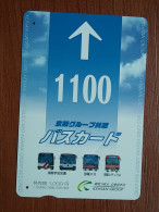 T-451 - JAPAN, Japon, Nipon, Carte Prepayee, Prepaid Card, Bus, Autobus - Automobili