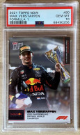 Topps PSA 10 - Max Verstappen - #80 - 2021 - Car Racing - F1