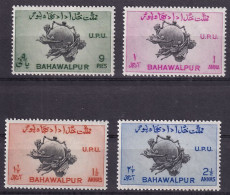 Bahawalpur 26 - 29 Postfrisch, 75 Jahre Weltpostverein (UPU) (Nr.2129) - Bahawalpur