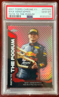 Topps - PSA 10 - Max Verstappen - Chrome F1 Path To The Podium - #PTPMV - 2021 - Automovilismo - F1