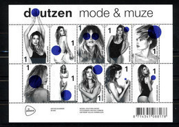 Nederland NVPH 3462-71 V3462-71 Vel Mode En Muze Doutzen 2016 Postfris MNH Netherlands - Ongebruikt