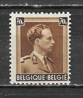 427**  Leopold III Col Ouvert - Bonne Valeur - MNH** - LOOK!!!! - 1936-1957 Open Collar