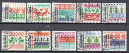 Pays-Bas Série  2012 NOEL Oblitéré - Used Stamps