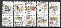 Pays-Bas Série  2018 NOEL Oblitéré - Used Stamps