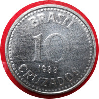 1988 - 10 Cruzados - Brésil - Brasil