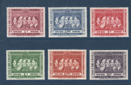 Congo Belge, **, Yv 344 à 349, Mi 337 à 342, - Neufs