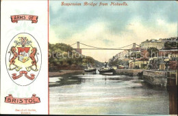 11732792 Bristol UK Suspension Bridge From Hotwells Wappen  - Bristol