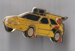 PIN'S THEME RALLYE   CITROEN  ZX    SPONSOR CAMEL - Rallye