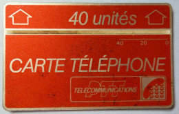 FRANCE - Landis & Gyr - Trial - 40 Unites - F6 - Carte Telephone PTT - Used - Internas