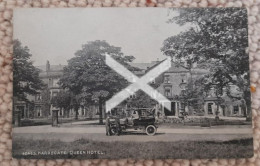 HARROGATE QUEEN HOTEL OLD B/W POSTCARD YORKSHIRE - Harrogate