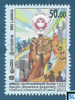 Sri Lanka Stamps 2023, Department Of Labour, Labor, MNH - Sri Lanka (Ceylan) (1948-...)