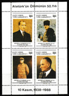 TURKEY  1988  MNH  "ATATURK" - Ungebraucht