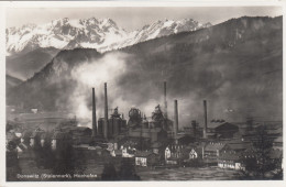 E1328) DONAWITZ - Hochofen - Tolle Sehr Alte FOTO AK - Frank Verlag 1938 - Leoben