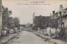 60 - Rethondes (Oise) - Rue De Laillin - Rethondes