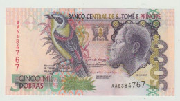 Banknote Sao Tomé En Principe 5000 Dobras 2004 UNC - São Tomé U. Príncipe