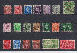 Lot De Vieux Timbres Oblitérés De Grande Bretagne - Used Stamps