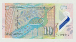 Banknote North Macedonia 10 Denari 2020 UNC - North Macedonia