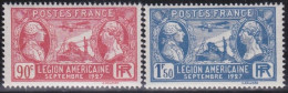 France  .  Y&T   .    244/245    .       *      .   Neuf Avec Gomme - Unused Stamps