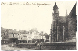 LOCMINÉ - La Place De La République - N°701 - ESSAI Avant Tirage Définitif DAVID éditeur - Locmine