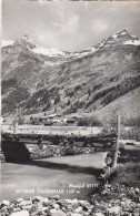 E1359) MATREI - MATREIER TAUERNHAUS - Brücke Fluss - Tolle S/W FOTO AK - Matrei In Osttirol