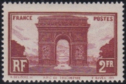 France  .  Y&T   .    258  (2 Scans)    .       **      .   Neuf Avec Gomme Et SANS Charnière - Neufs