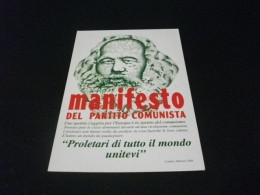 MANIFESTO DEL PARTITO COMUNISTA PROLETARI UNITEVI MURALES 10 IL MANIFESTO - Politieke Partijen & Verkiezingen