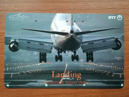 T-525 - JAPAN, Japon, Nipon, TELECARD, PHONECARD, AVION, PLANE, AVIO NTT 331-304 - Vliegtuigen