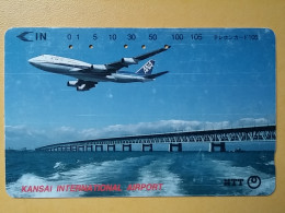 T-525 - JAPAN, Japon, Nipon, TELECARD, PHONECARD, AVION, PLANE, AVIO NTT 331-366 - Aviones