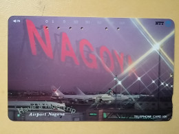 T-525 - JAPAN, Japon, Nipon, TELECARD, PHONECARD, AVION, PLANE, AVIO NTT 291-267 - Aviones