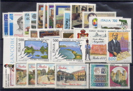 1987 Italia - Repubblica, Annata Completa 32 Valori, Francobolli Nuovi, MNH** - Vollständige Jahrgänge