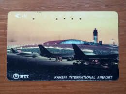 T-526 - JAPAN, Japon, Nipon, TELECARD, PHONECARD, AVION, PLANE, AVIO NTT 331-378 - Aerei