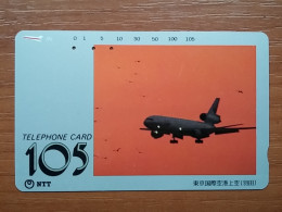 T-526 - JAPAN, Japon, Nipon, TELECARD, PHONECARD, AVION, PLANE, AVIO NTT 230-191 - Vliegtuigen