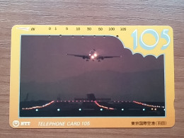T-526 - JAPAN, Japon, Nipon, TELECARD, PHONECARD, AVION, PLANE, AVIO NTT 231-031 - Airplanes